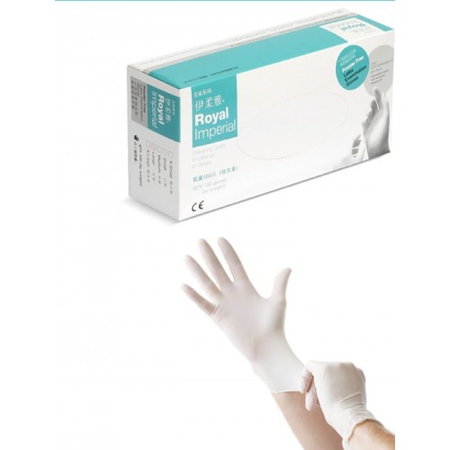 Medical jednorazové latexové rukavice nepúdrované, veľkosť M Medical jednorazové latexové rukavice nepúdrované, veľkosť M