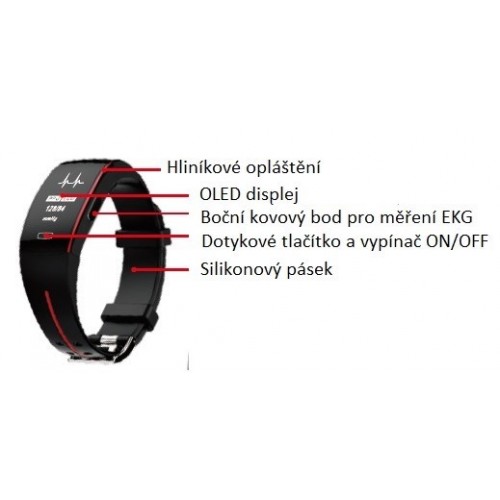 Fitness náramok I-SPORT grand karat gold Fitness náramok I-SPORT grand karat gold