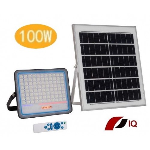 Solárne LED vonkajšie svietidlo IQ-ISSL HEG 100 