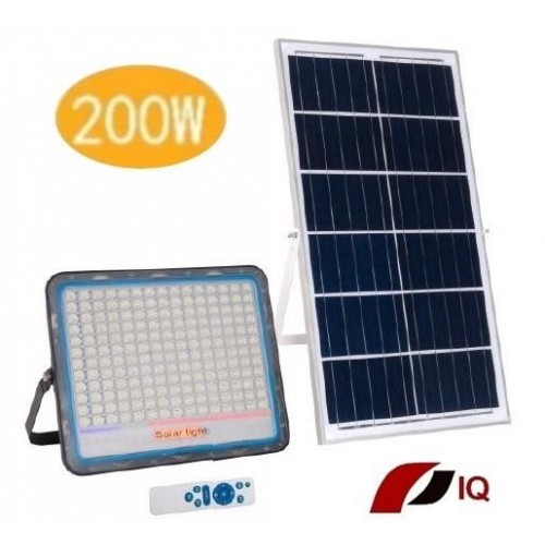 Solárne LED vonkajšie svietidlo IQ-ISSL HEG 200 